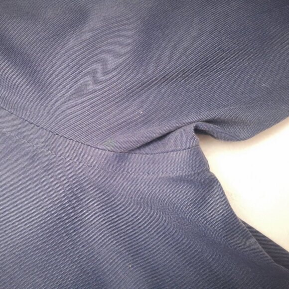 Awearness Kenneth Cole Men's Size 15 1/2 Blue Slim Fit Dress Shirt - Picture 8 of 11